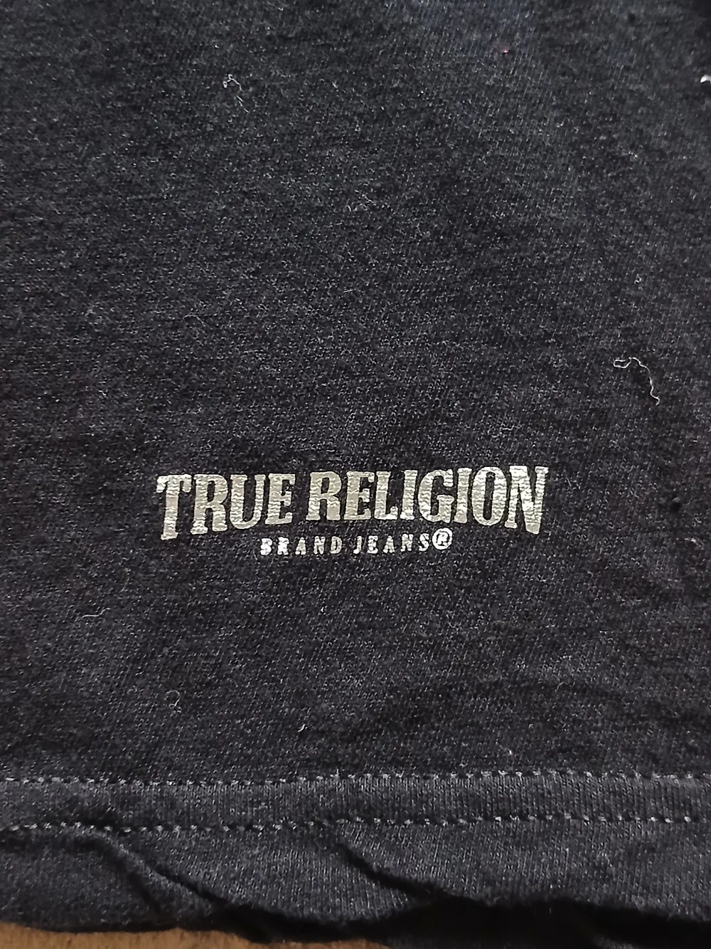 True Religion Metallic Horseshoe Graphic T-Shirt